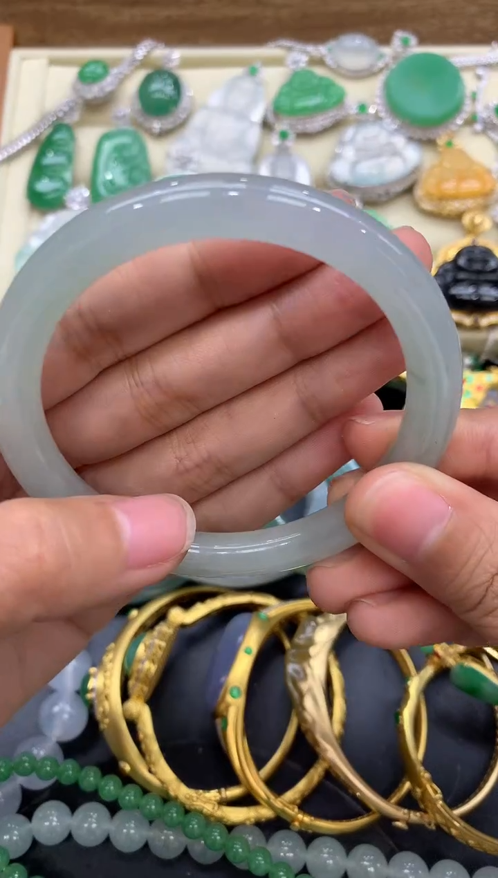 【闪购商品】翡翠手镯未镶嵌369-中国好珍宝
