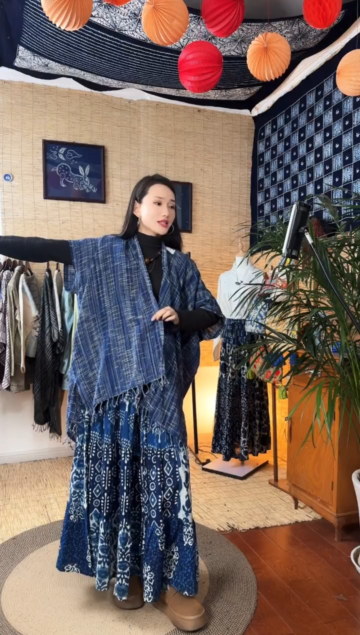 【闪购商品】设计师款紫色斗篷