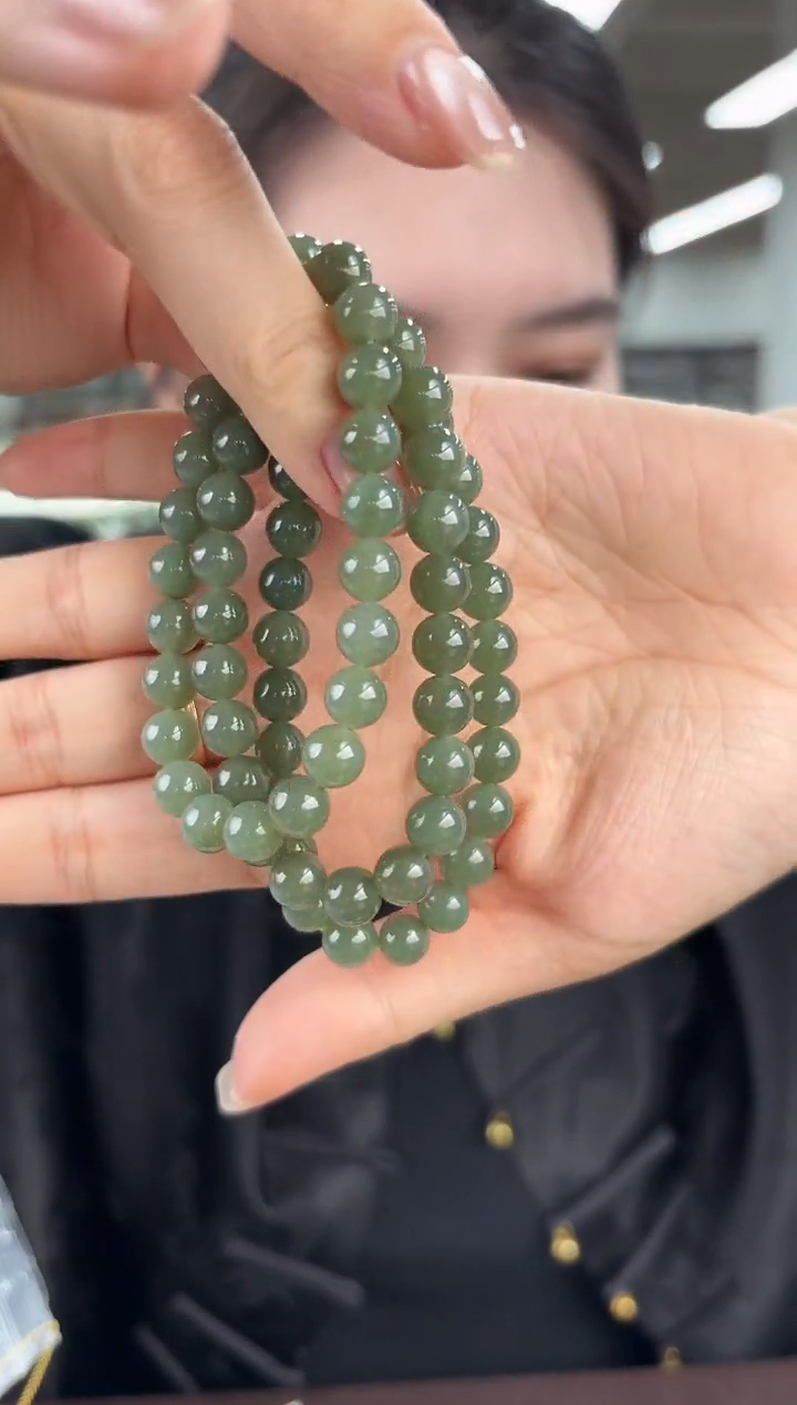 手串未镶嵌和田玉A-008手串 多样性发其一