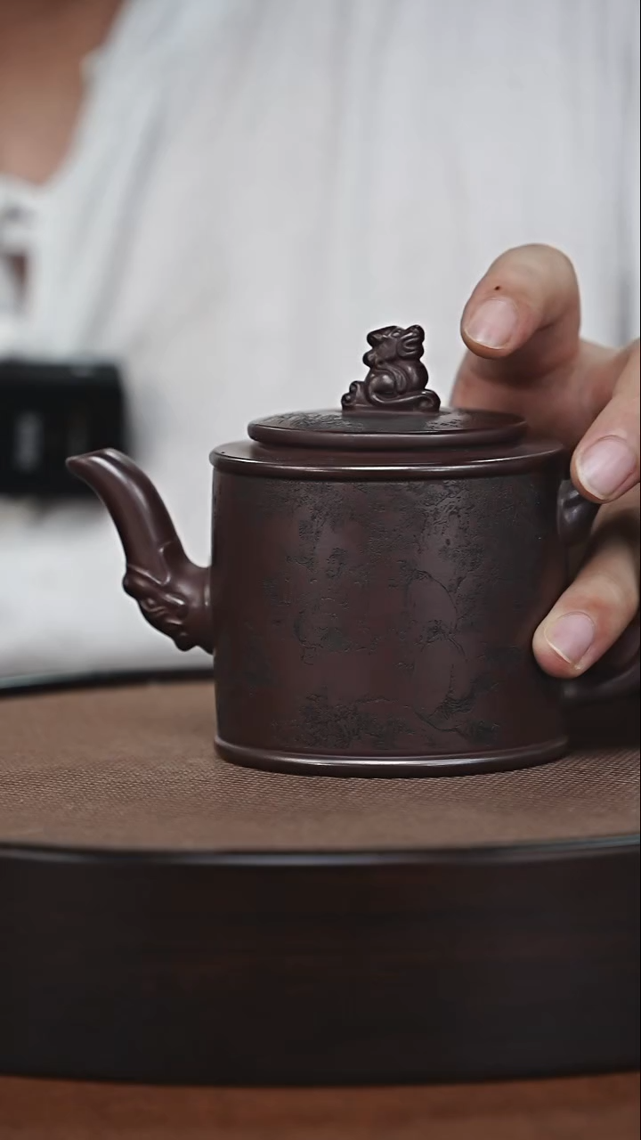 茶壶紫砂原矿紫砂壶