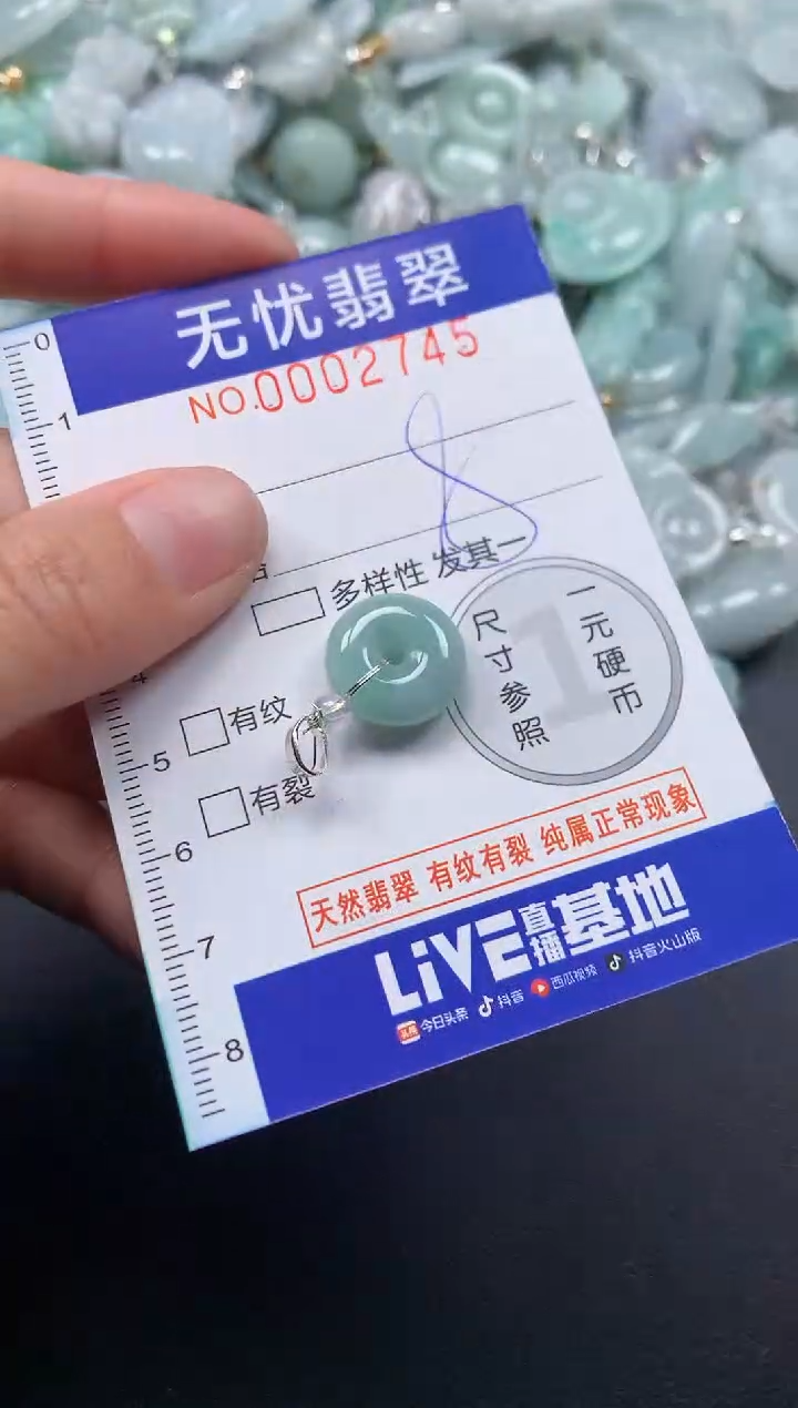 颈饰未镶嵌翡翠2745