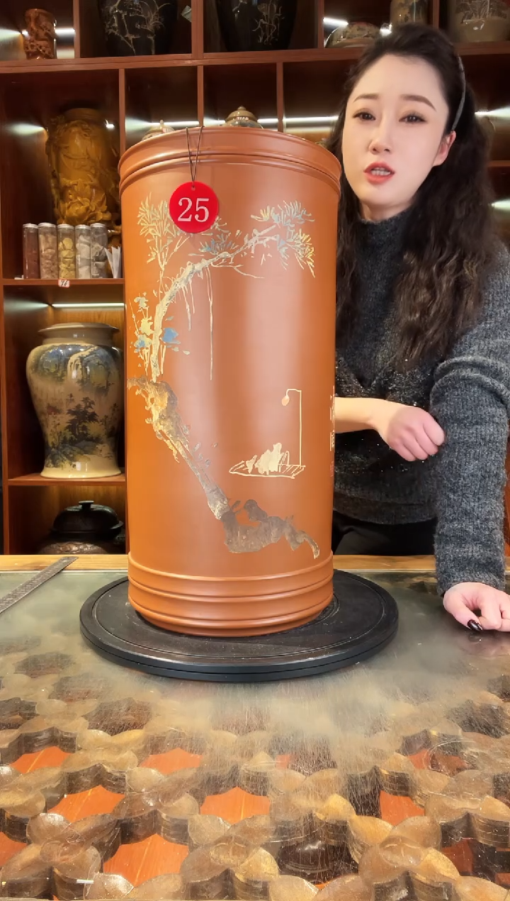 【闪购商品】缸云南建水紫陶大号复烧缸@25