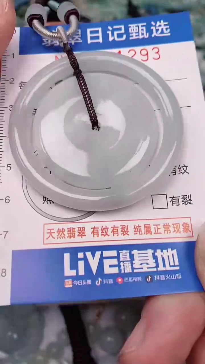 【闪购商品】翡翠颈饰未镶嵌00001293