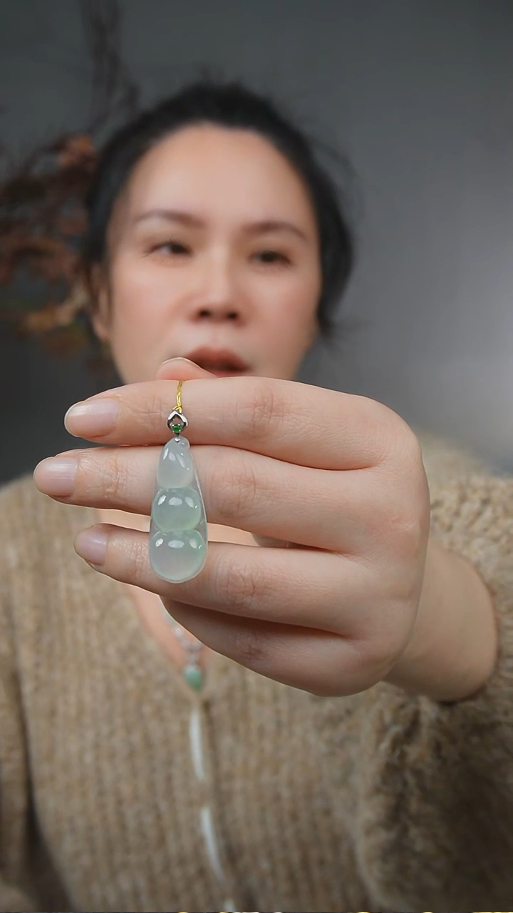 吊坠(不含链)未镶嵌翡翠天然缅甸翡翠吊坠