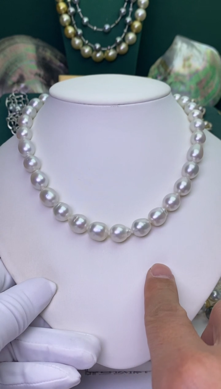 【闪购商品】海水珍珠颈饰未镶嵌9-12