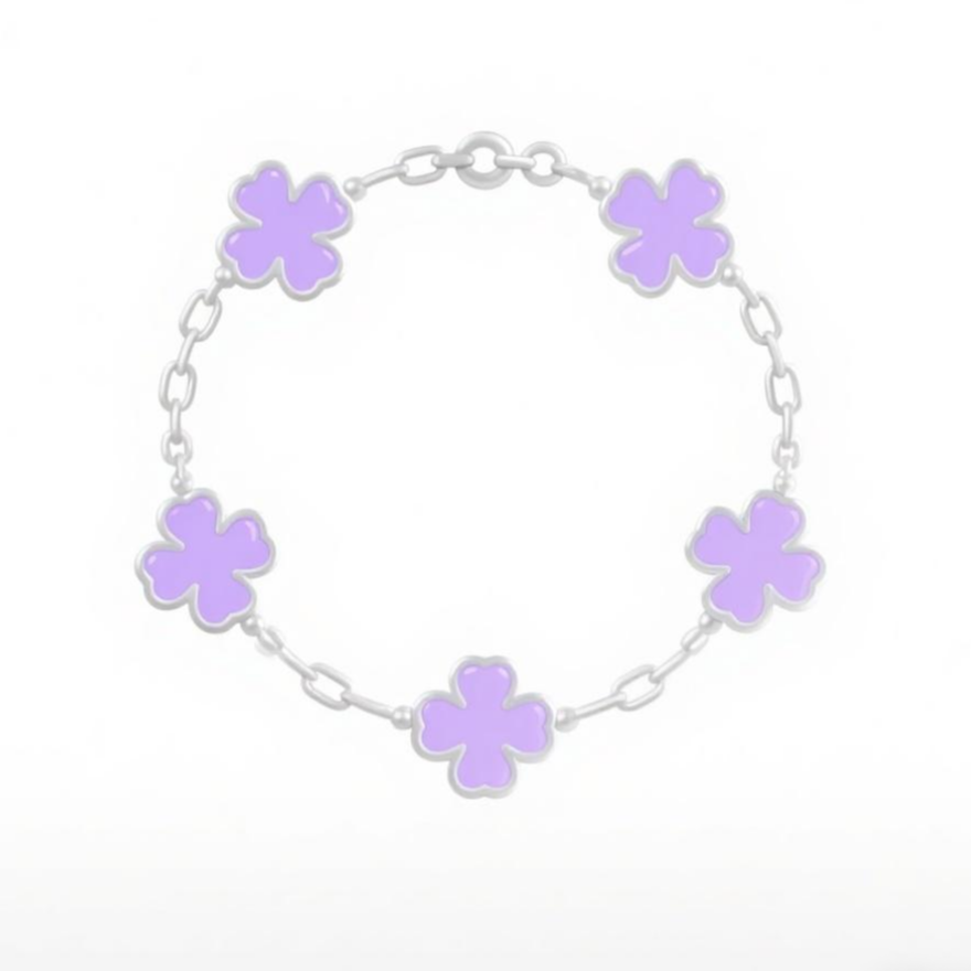 四叶草五花小众手链轻奢经典时尚-3