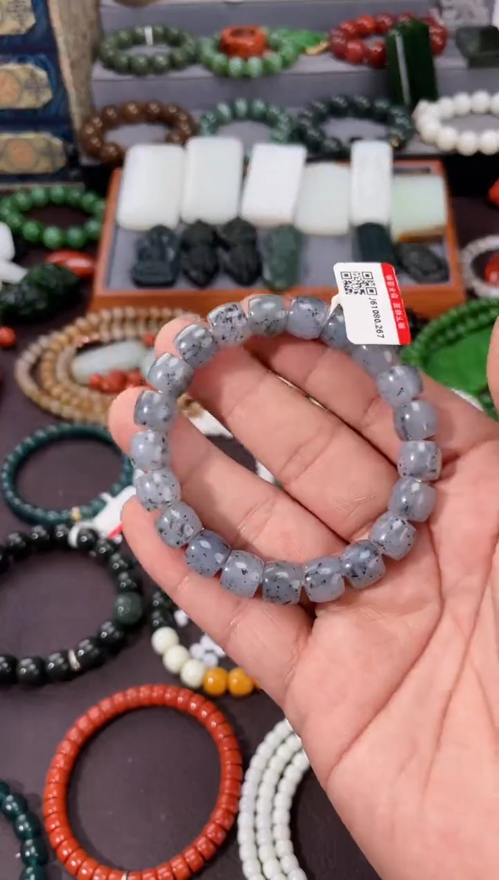 【闪购商品】和田玉手串未镶嵌多样性发一件JYLX6001