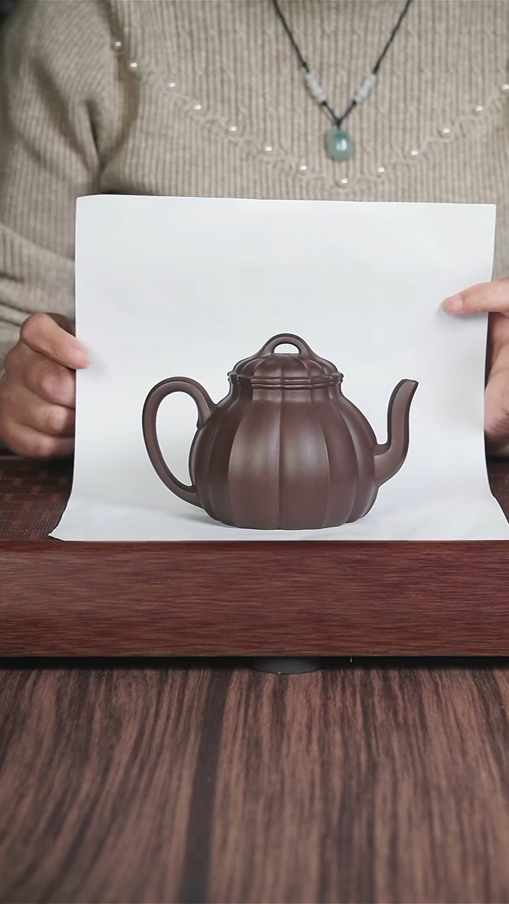 【闪购商品】紫砂茶壶筋纹器 底槽清