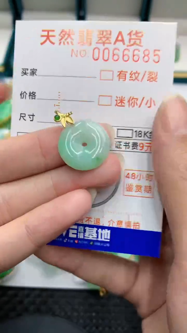 【闪购商品】翡翠颈饰银S925镶嵌            8