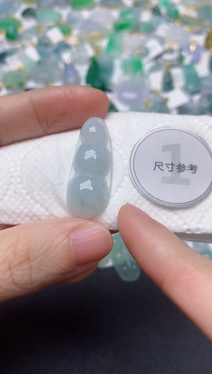 颈饰未镶嵌翡翠天然缅甸A货翡翠