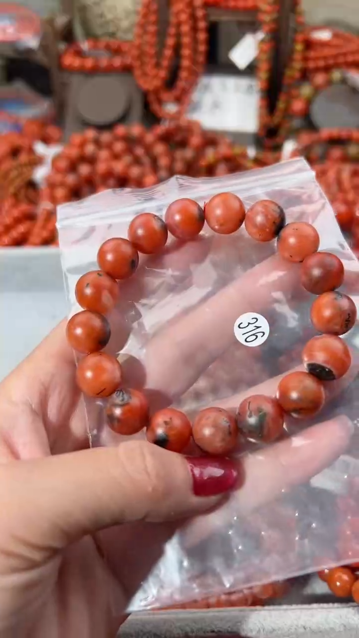 【闪购商品】南红玛瑙手串未镶嵌12+