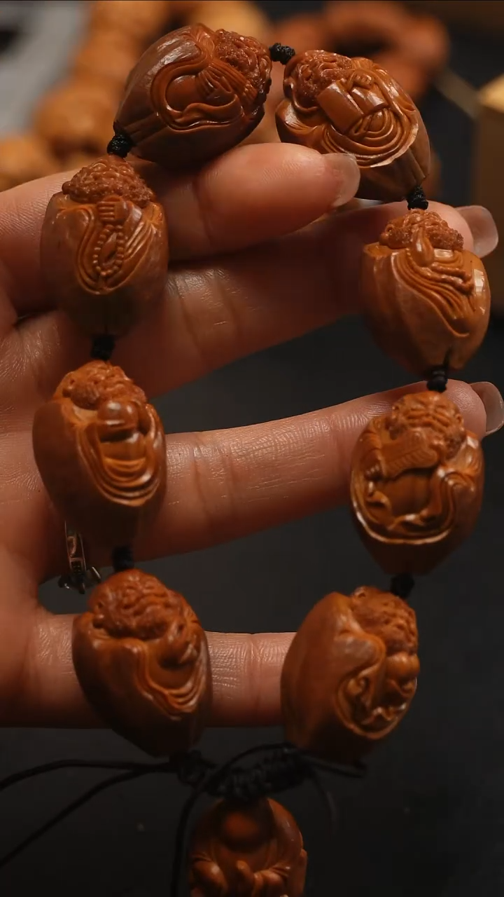 【闪购商品】橄榄核手串/手链精品橄榄核雕刻