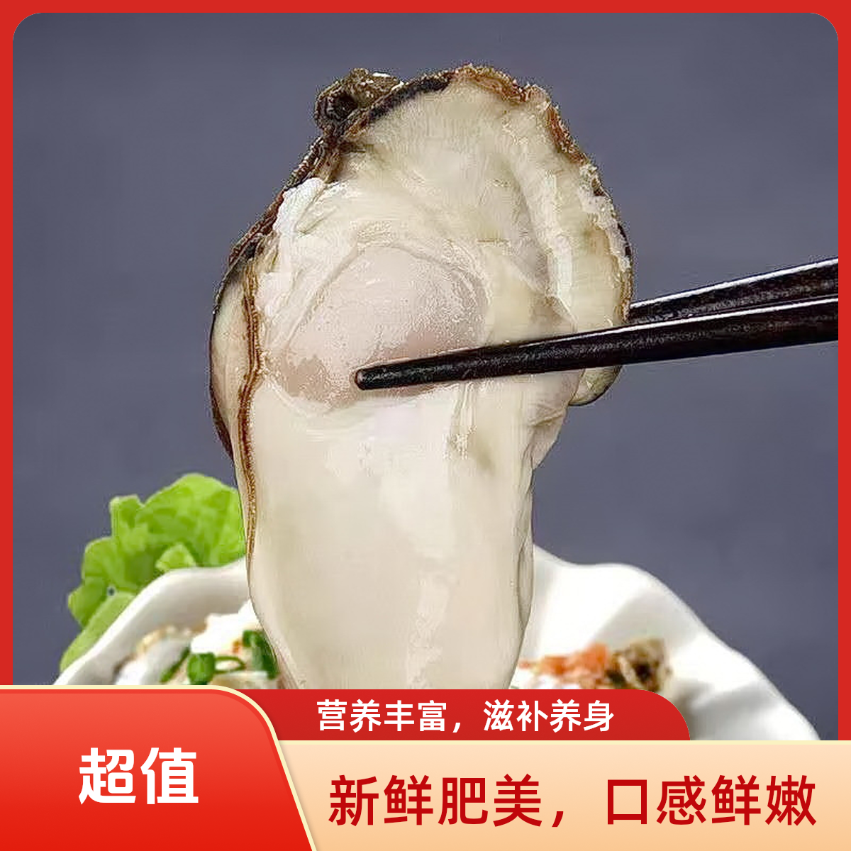 【小林生鲜/新疆包邮】乳山特大号生蚝海鲜5+3.5公斤到手15个