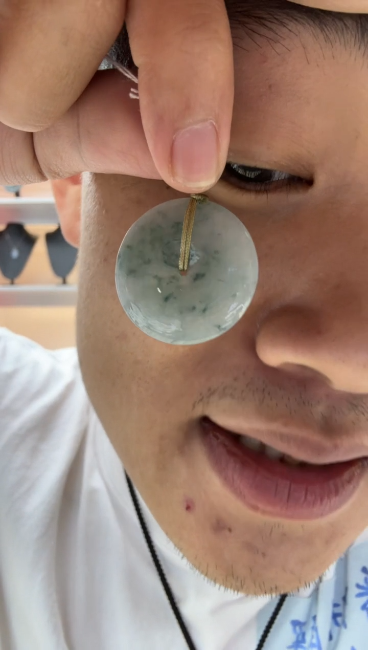 【闪购商品】翡翠颈饰未镶嵌天然翡翠A货孤品一件