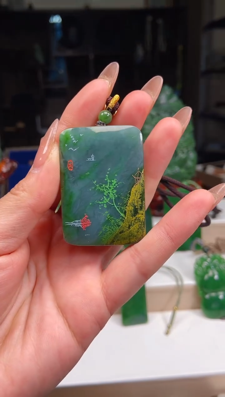 【闪购商品】和田玉挂件未镶嵌1