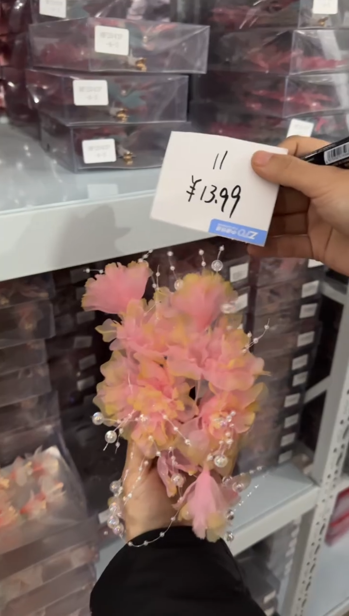 合金布艺头饰11号