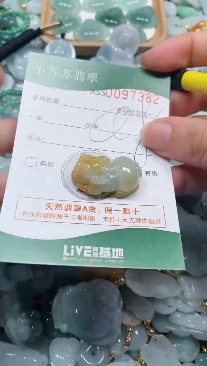 【闪购商品】翡翠颈饰未镶嵌闪购商品0097382