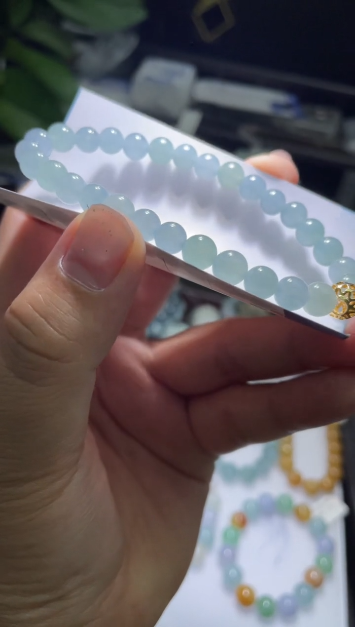 【闪购商品】翡翠手串未镶嵌翡翠