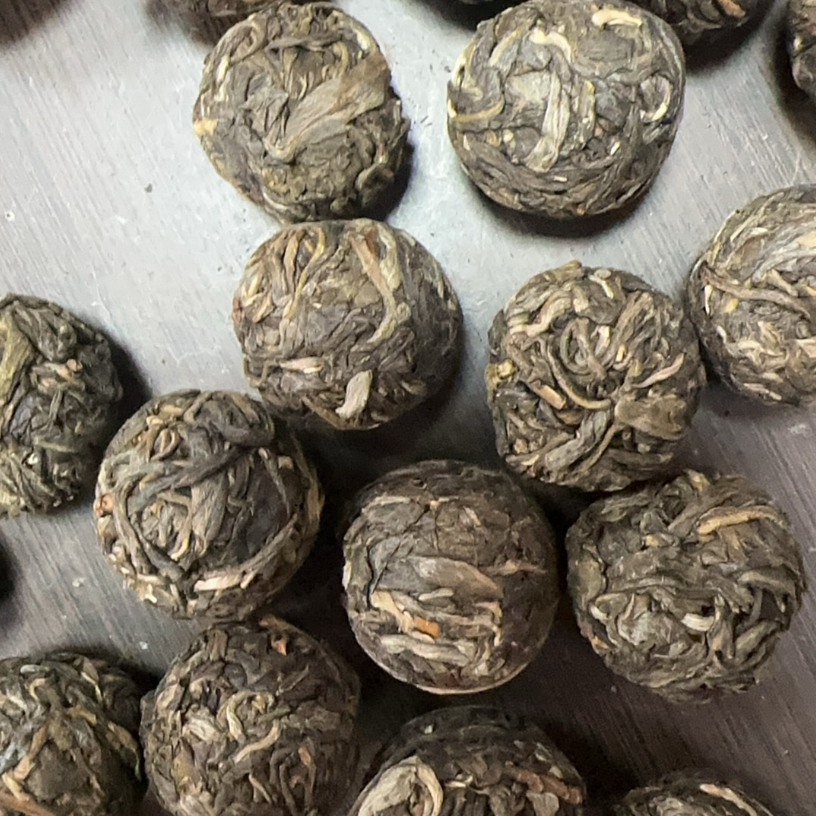 【永明】2018年 天门山龙珠 普洱茶生茶