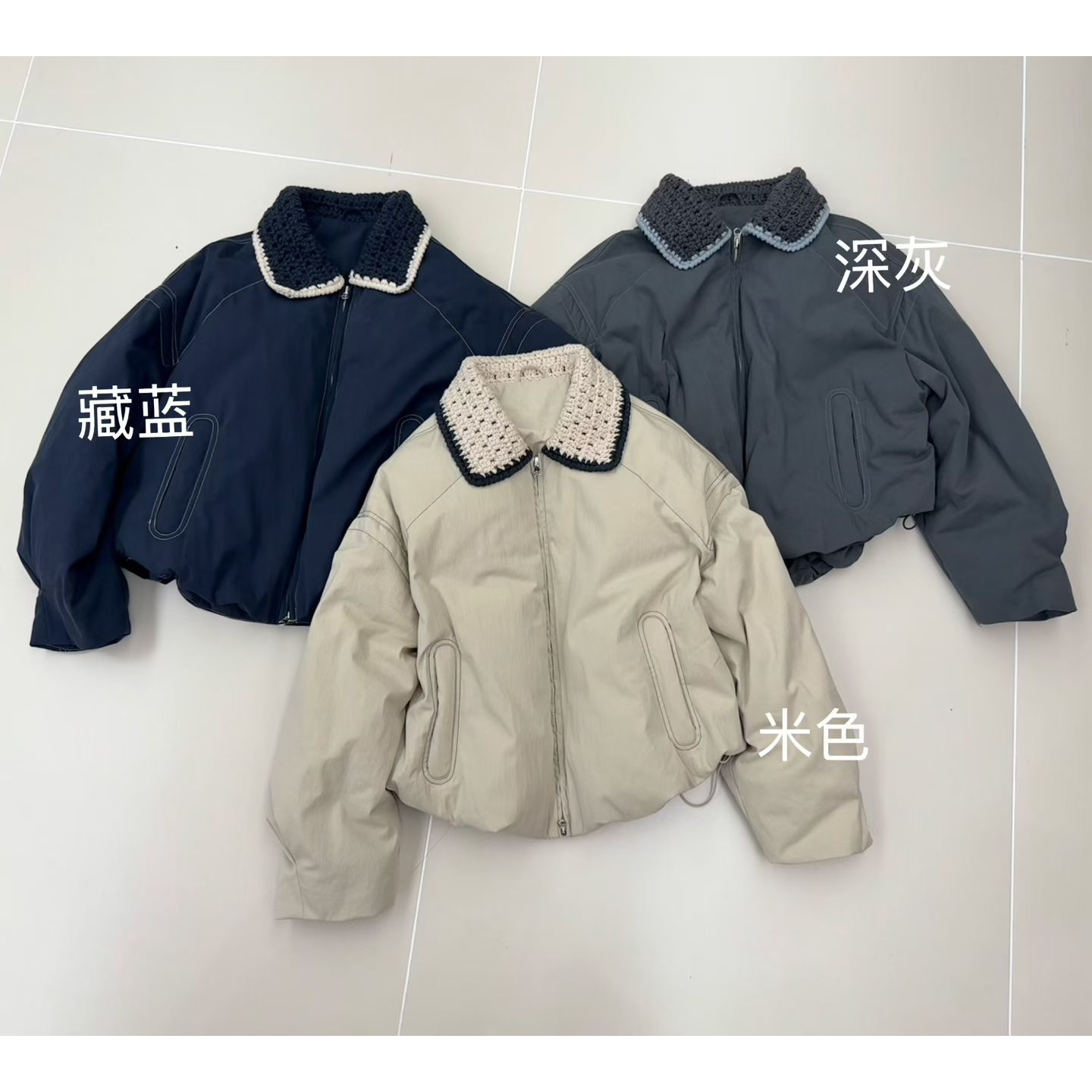 『羽绒服』设计显瘦百搭时尚羽绒服019