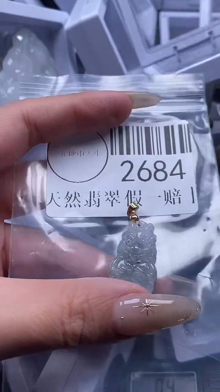 颈饰未镶嵌翡翠2684