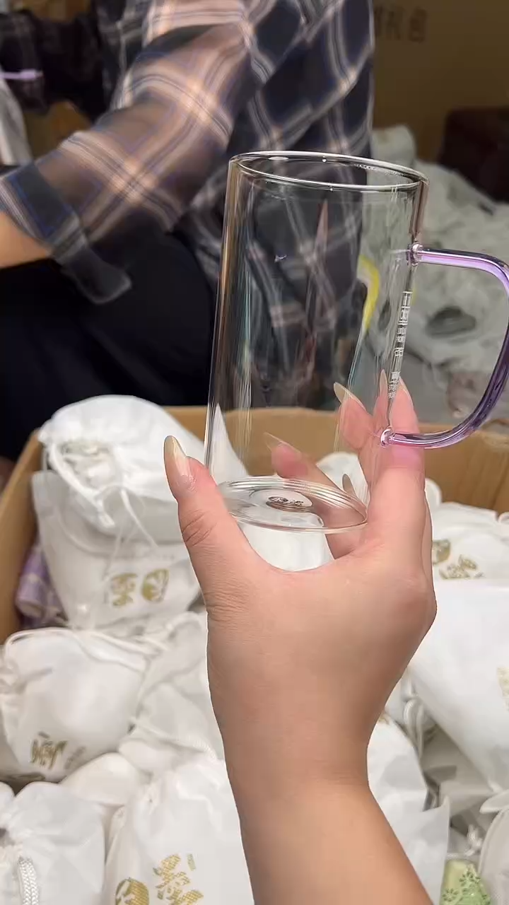 禾墨绿茶杯浅紫色