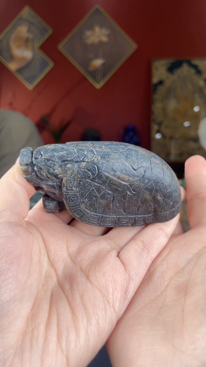 【闪购商品】和田玉未镶嵌摆件龙龟