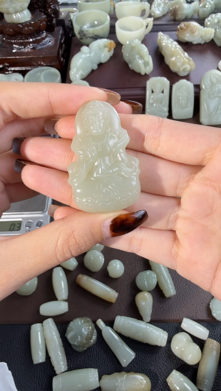 吊坠(不含链)未镶嵌和田玉8