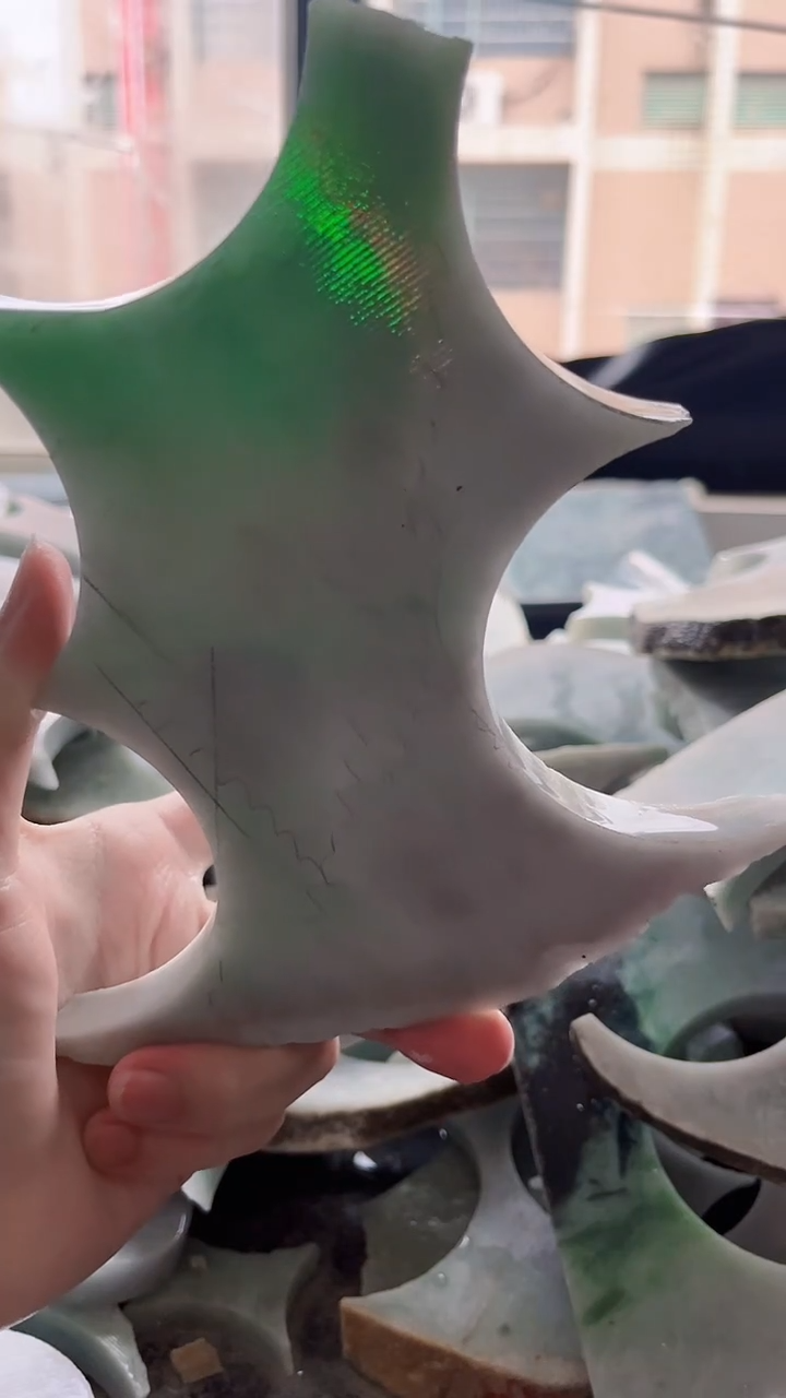 裸石翡翠义*缅甸翡翠A货1088