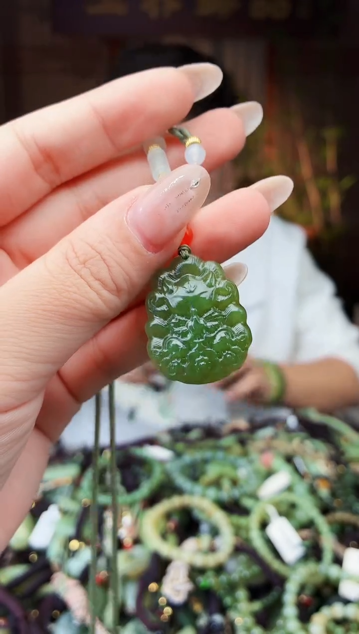 颈饰未镶嵌和田玉多样性发货拍一发一