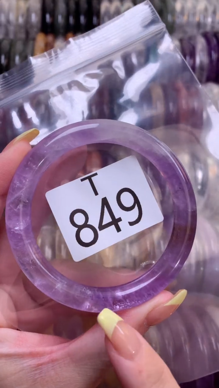 【闪购商品】水晶水晶手镯未镶嵌849-56