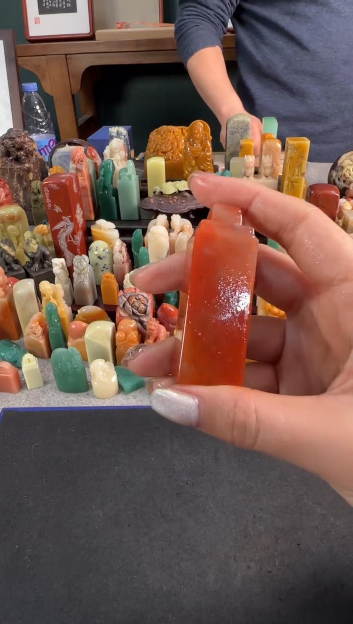 【闪购商品】青田石印石2214编号编号