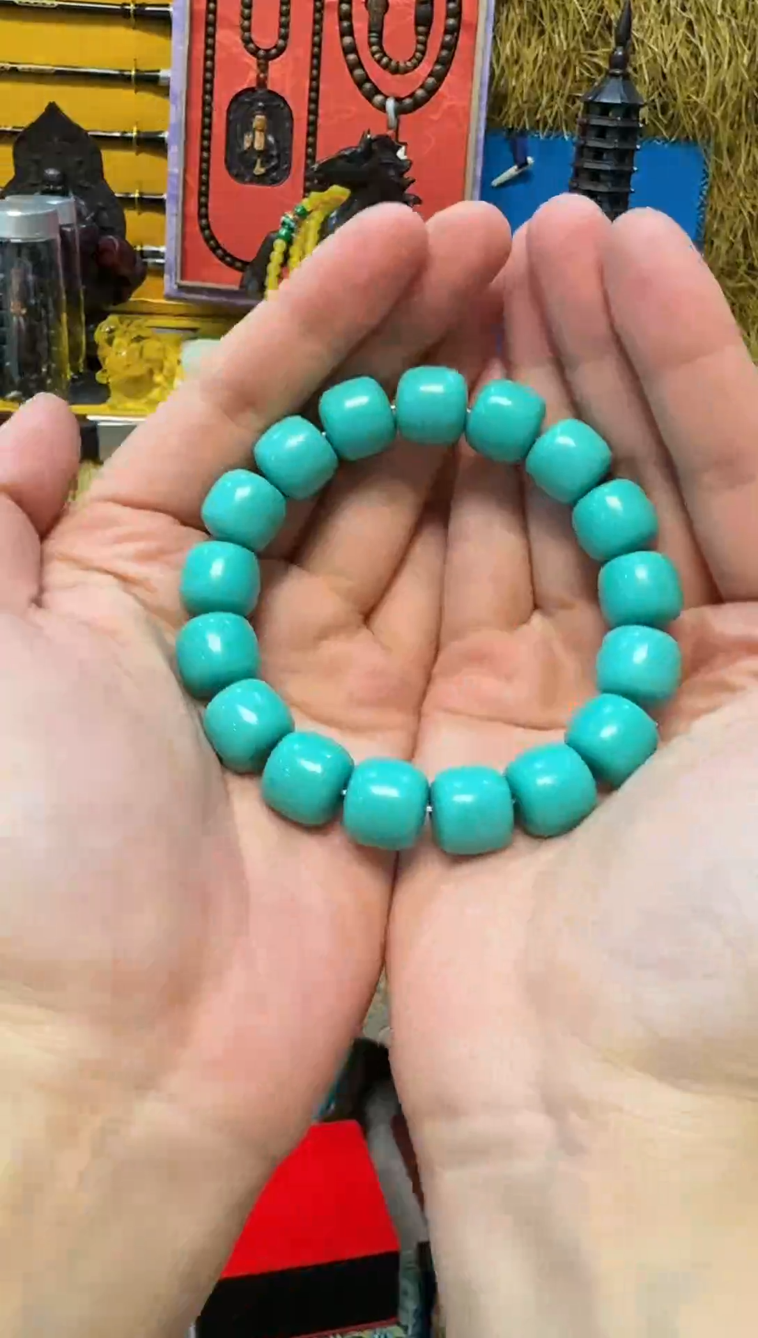 【闪购商品】针钠钙石（海纹石）颈饰合金专属链接专属链接