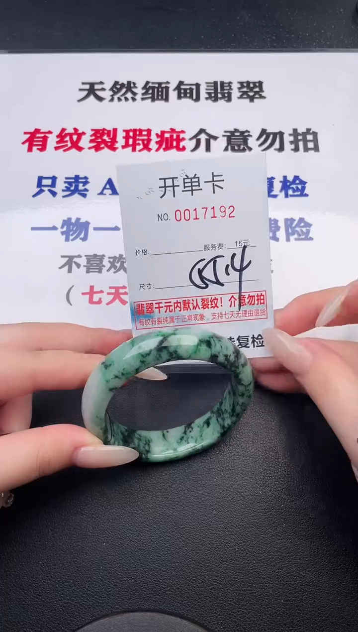 未镶嵌手镯翡翠92