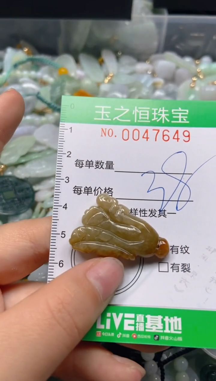 【闪购商品】翡翠颈饰未镶嵌闪购0047649