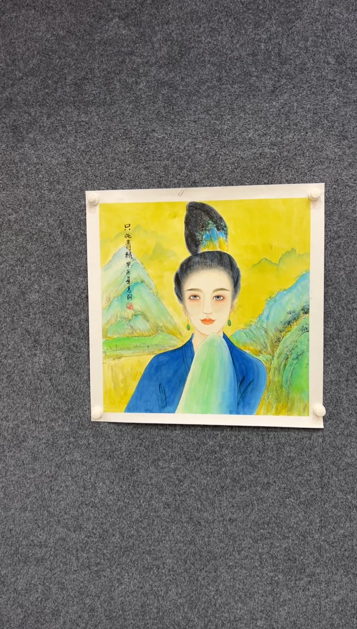 【闪购商品】国画 2.2-冯高翔-法原-68斗方-039