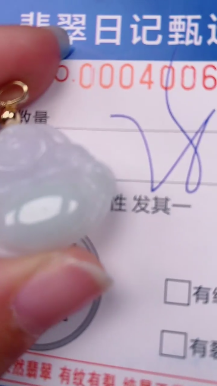 【闪购商品】翡翠颈饰未镶嵌00004006