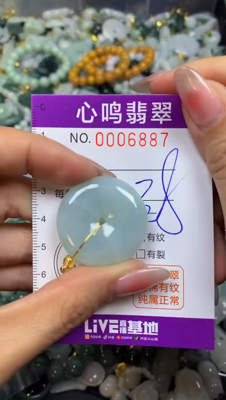 【闪购商品】翡翠颈饰未镶嵌闪购006887