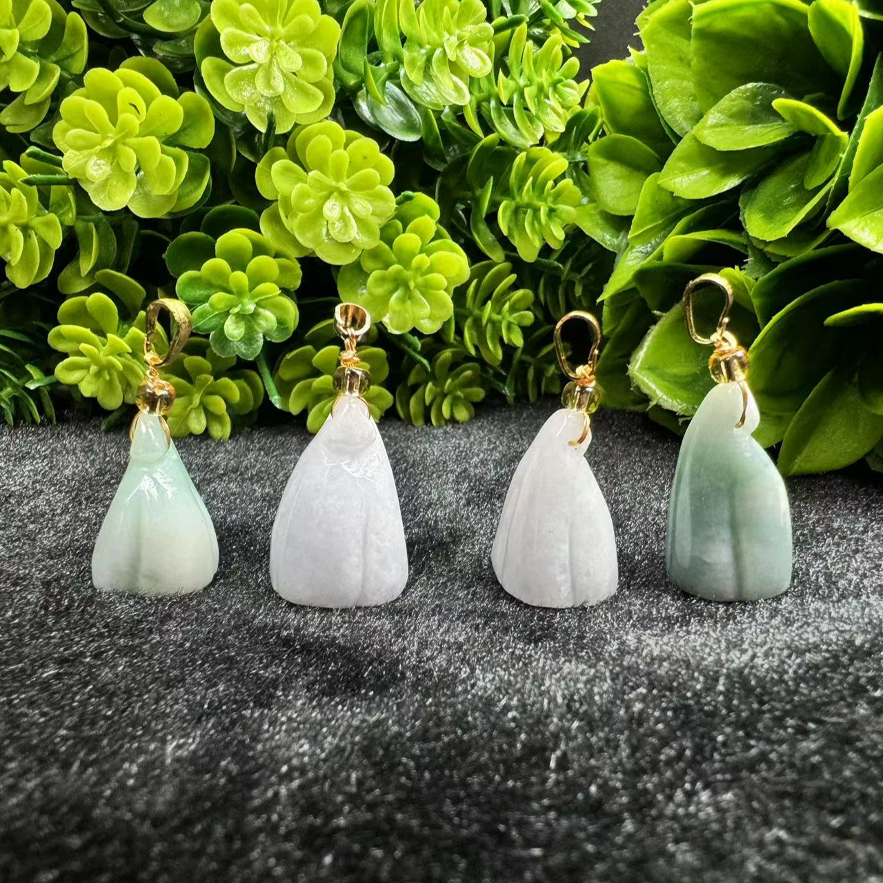 AT5170【百百福珠宝】缅甸翡翠A货莲蓬吊坠-多样性只发一件-08