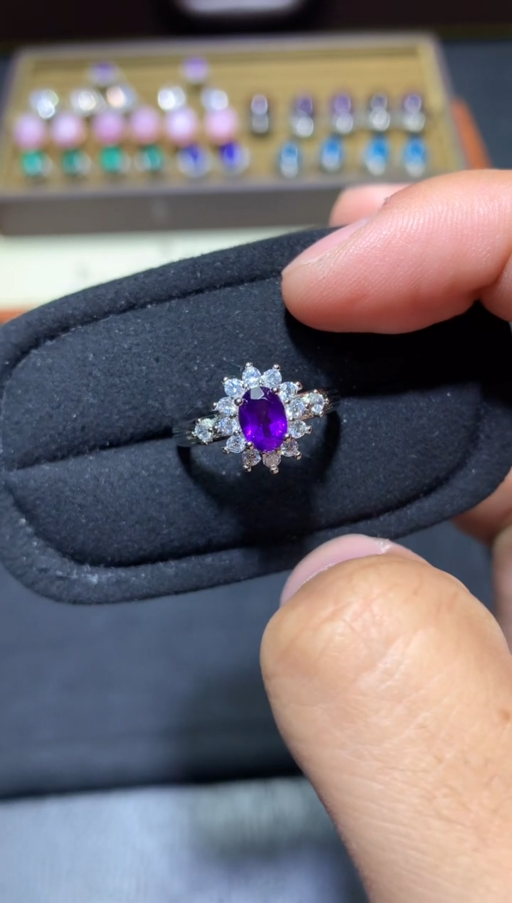 未镶嵌戒指水晶H35【多样性发其一】