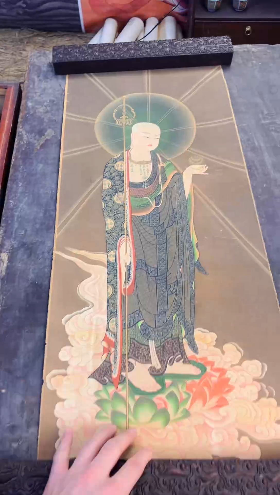 卷轴画大朱画院老六专属AA86