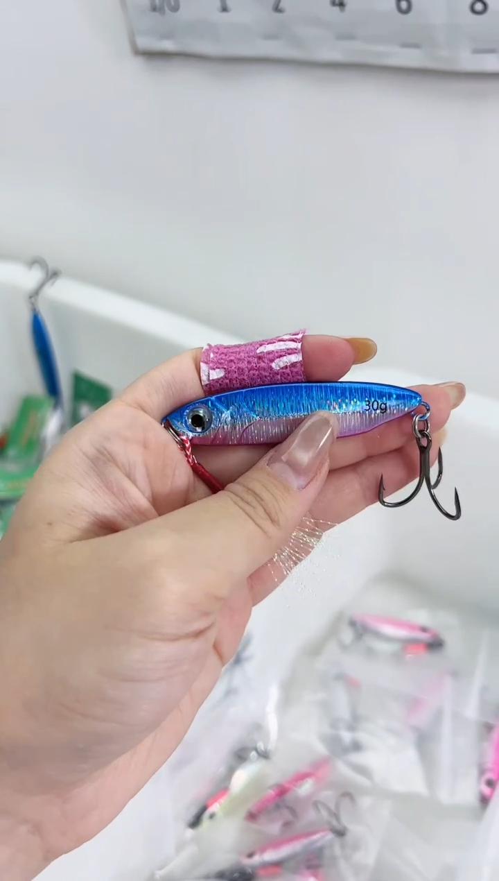 30克 兰刀 飘落 铁板 路亚饵  10个