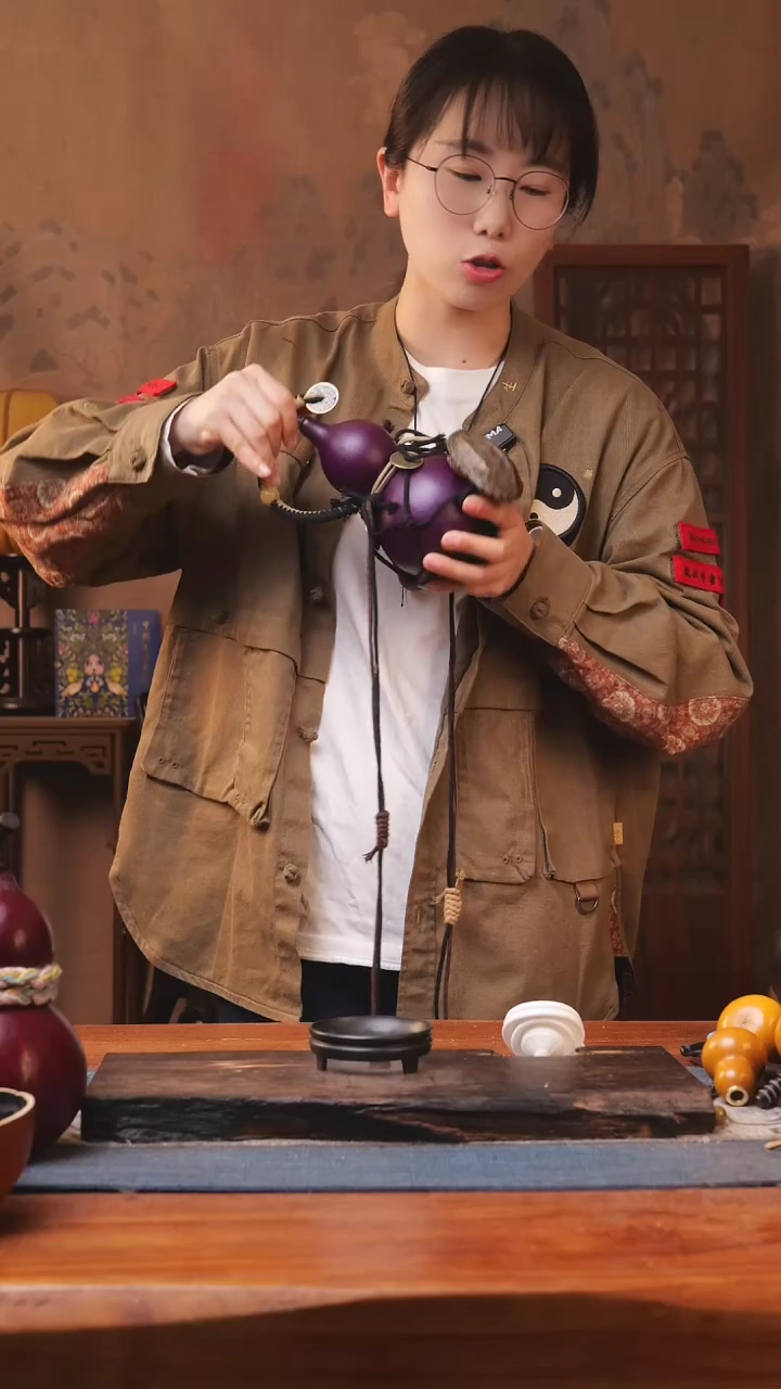 【闪购商品】201号精品大漆葫芦防腐防渗装饮料水茶酒