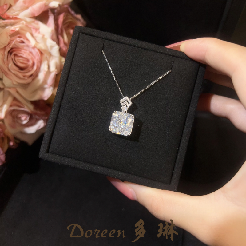 铜合金项链 白冰糖方形项链XS1211