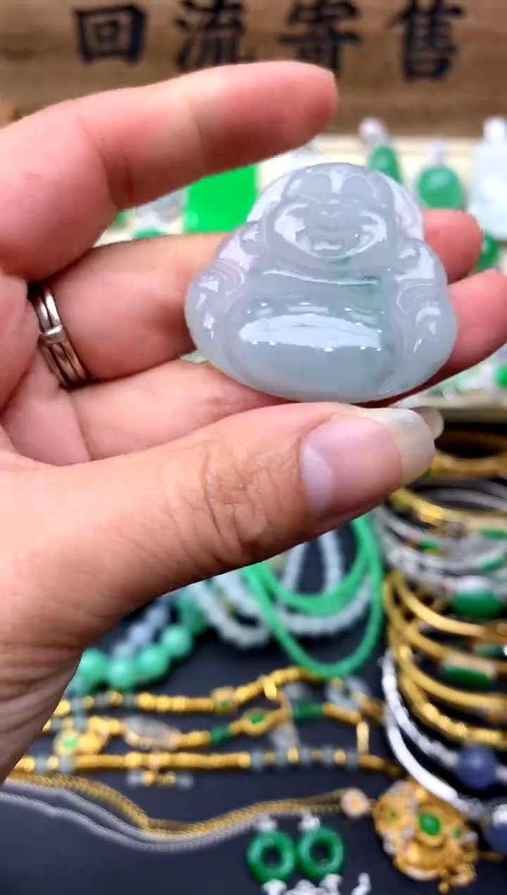 【闪购商品】翡翠颈饰未镶嵌396-中国好珍宝