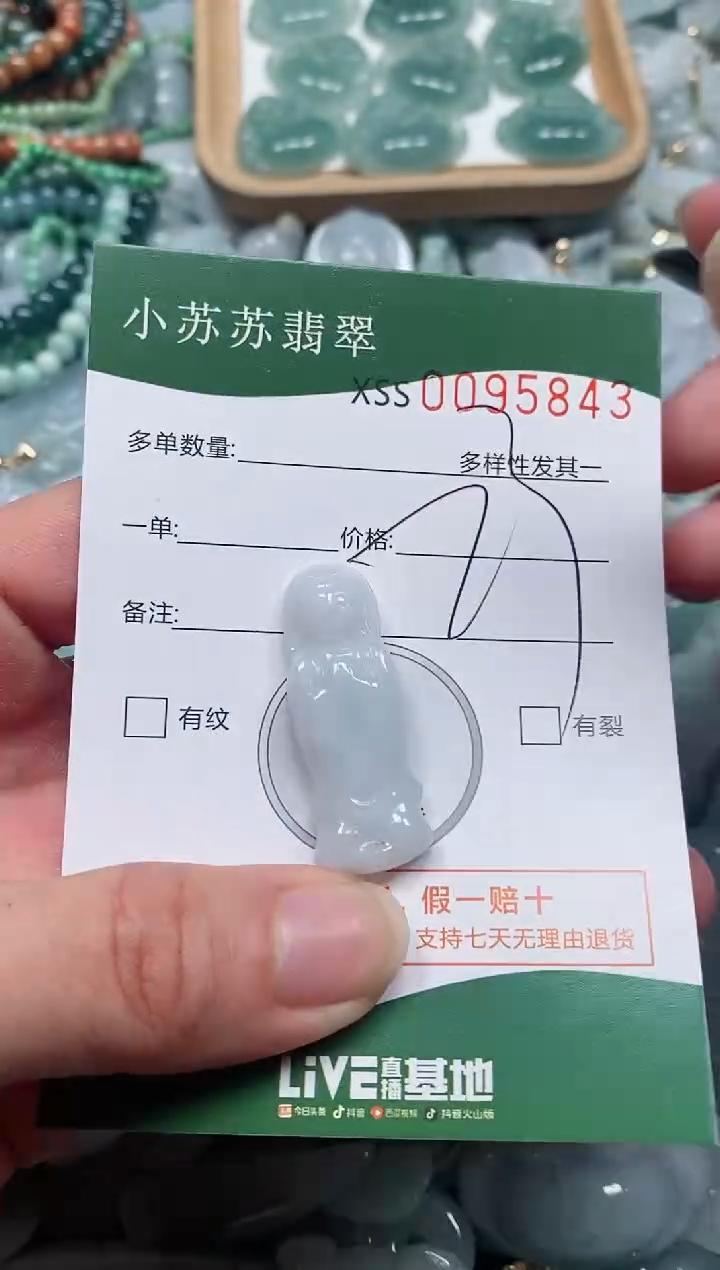 【闪购商品】翡翠颈饰未镶嵌闪购商品0095843