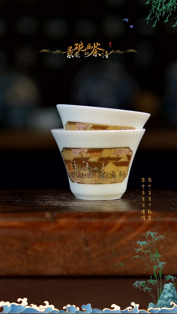 【闪购商品】直播福利福利品茗杯2个50cc