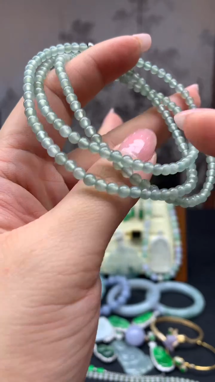 【闪购商品】翡翠手串未镶嵌30-天然翡翠