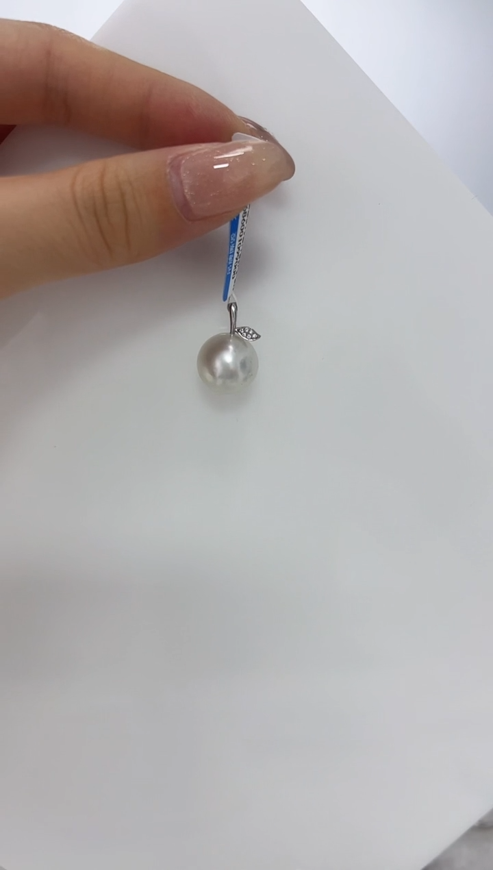 【闪购商品】海水珍珠DA银S925镶嵌吊坠 V2686