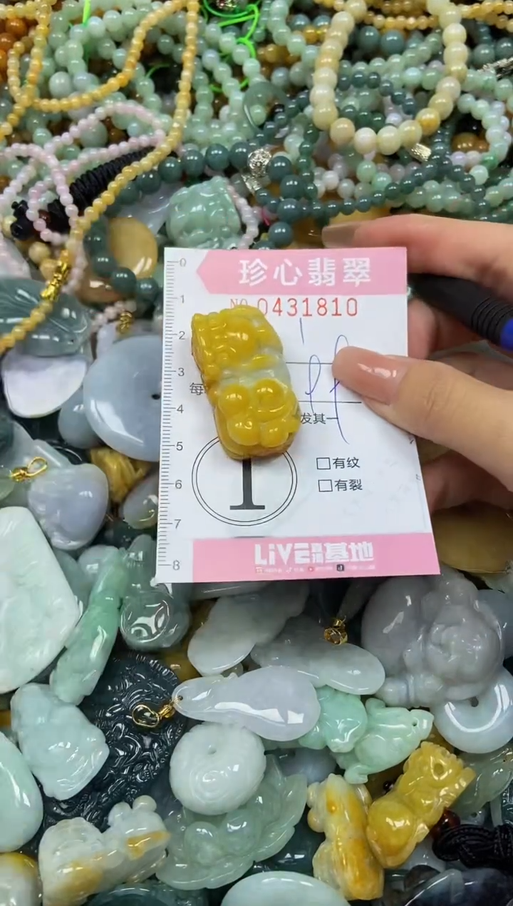 颈饰未镶嵌翡翠闪购0431810